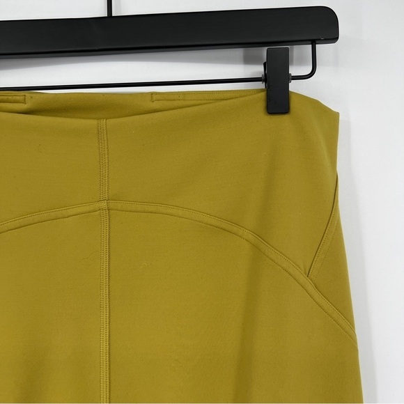 Lululemon Instill High Rise PullOn Bronze Green Moisture Wicking Stretch Legging